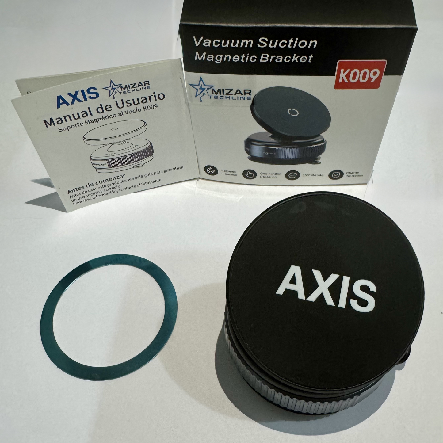 Soporte con Ventosa y Magnético - AXIS