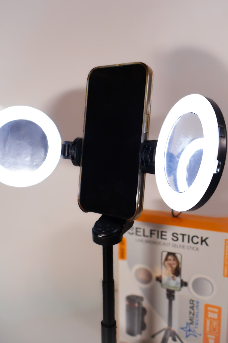 Miz-Stick - Selfie Stick Bluetooth Extensible con Trípode