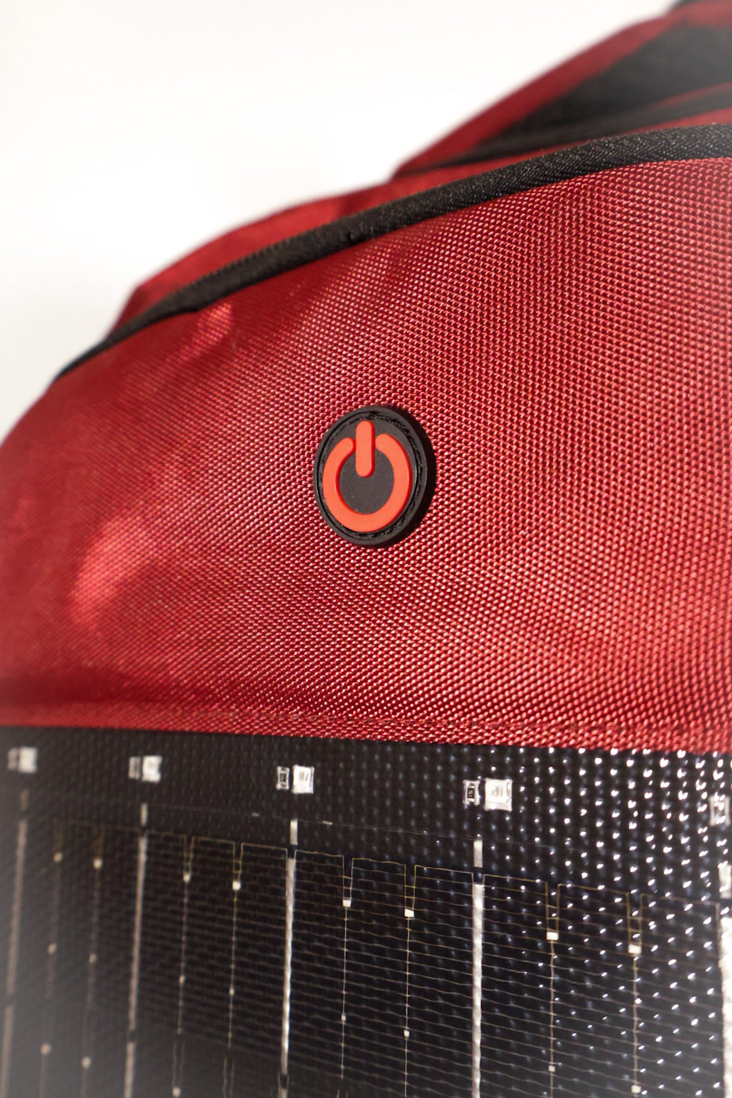 Mizar Sunpack - Mochila Solar con Panel USB y Luces LED
