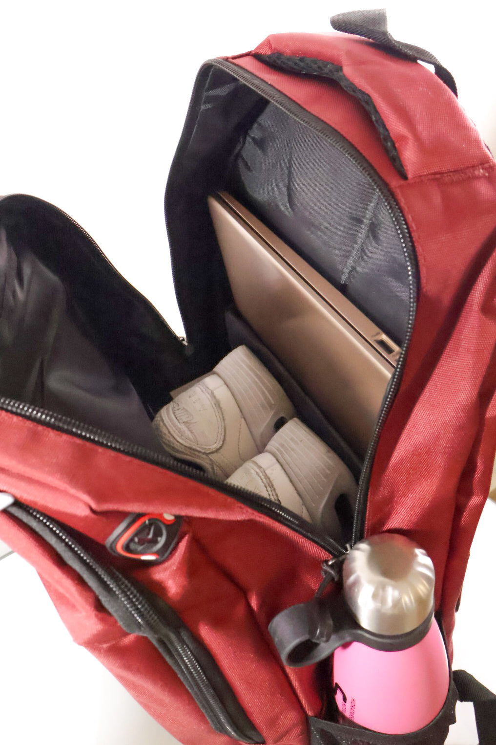 Mizar Sunpack - Mochila Solar con Panel USB y Luces LED